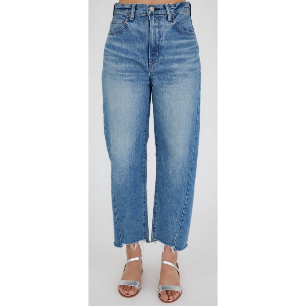 Moussy Vintage Cloverhill Round Jeans Barrel Leg-Sz 25